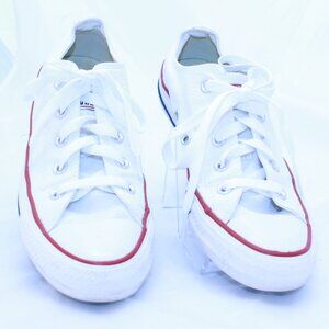 Converse Chuck Taylor All Star Unisex M4 W6 White Low Top Sneakers - M7652